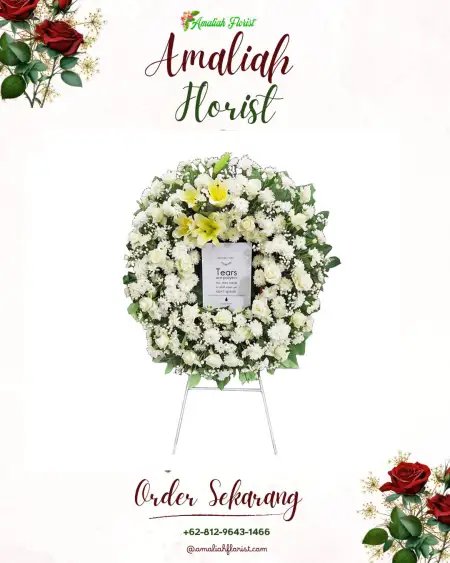 Krans Bunga Duka Jogomertan